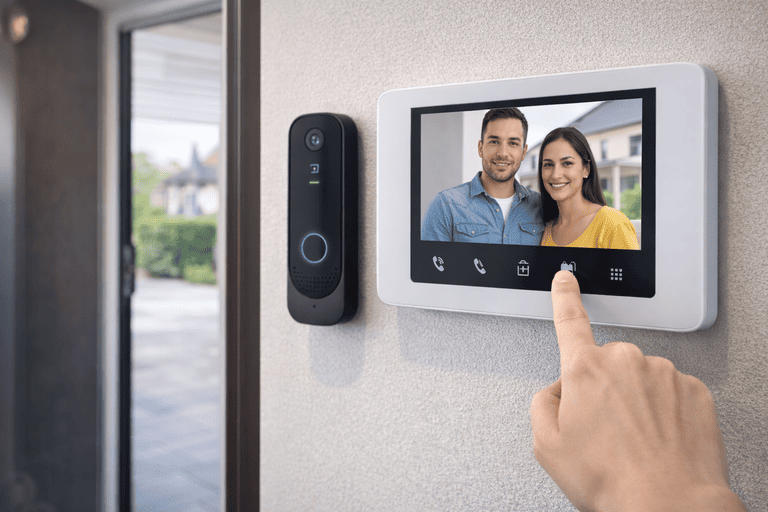 Interfone Video porteiro Portão Eletrônico Serviços de Segurança Eletrônica em Anápolis Alarmes Câmera de Segurança CFTV