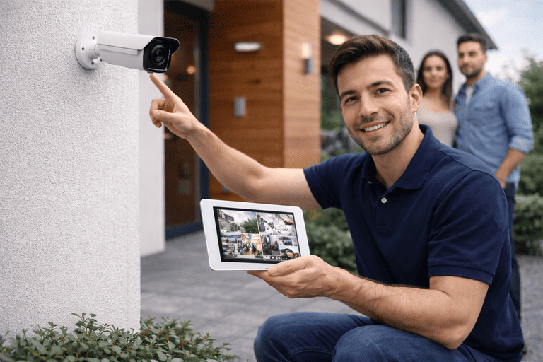 Interfone Video porteiro Portão Eletrônico Serviços de Segurança Eletrônica em Anápolis Alarmes Câmera de Segurança CFTV