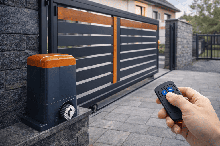 Portão Eletrônico Serviços de Segurança Eletrônica em Anápolis Alarmes Câmera de Segurança CFTV